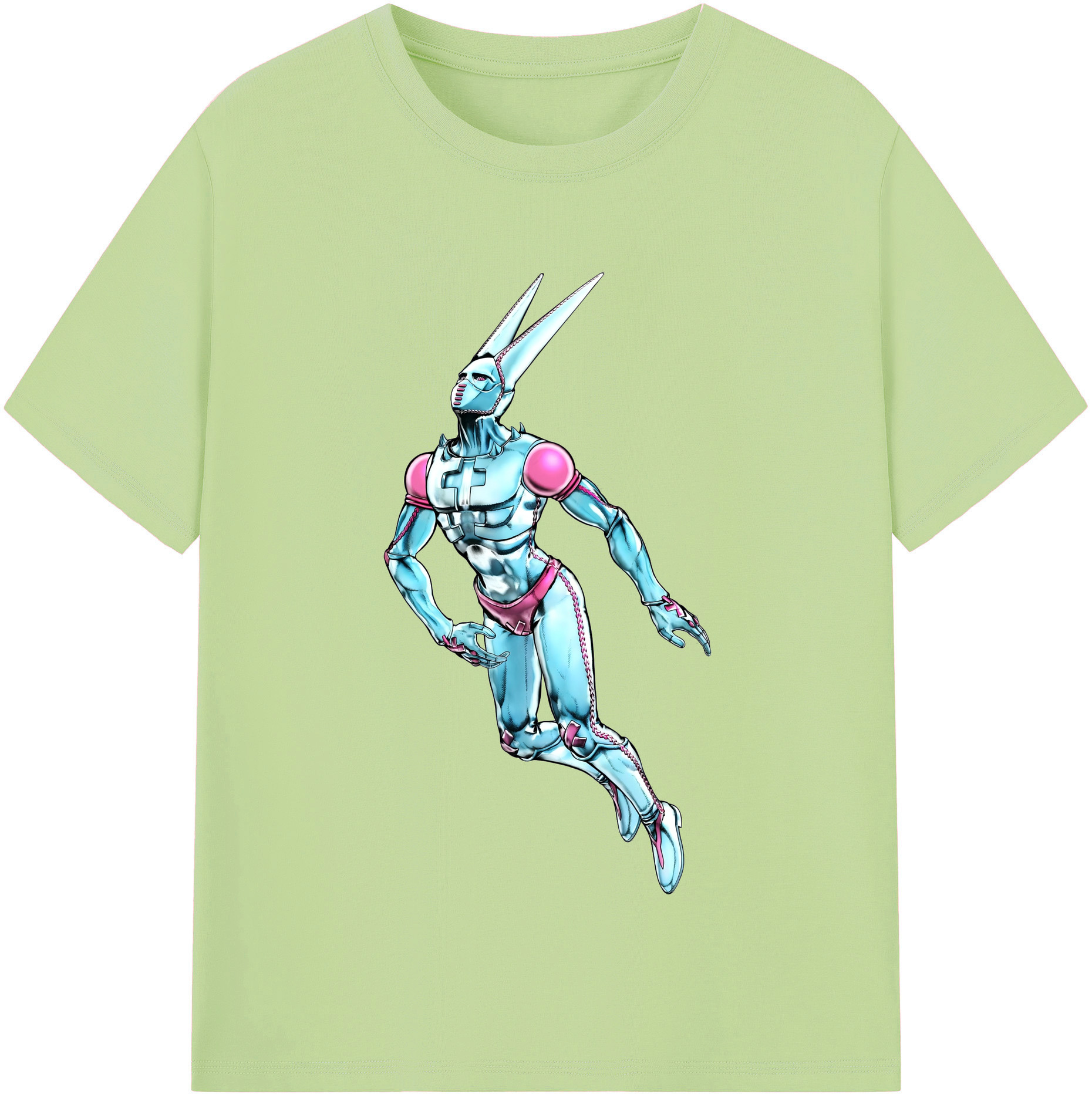 （画像用） ジョジョの奇妙な冒険 JoJo's Bizarre Adventure 綿100％半袖Tシャツ（フロントプリント）